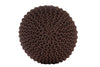 Ava Knitted Pouf BROWN Deals499