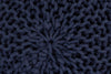 Ava Knitted Pouf NAVY BLUE Deals499