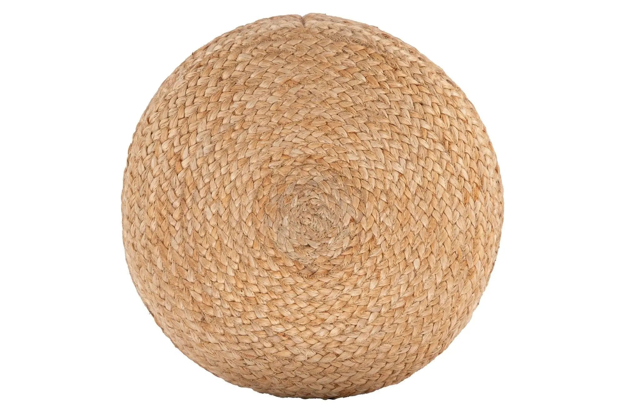 Ava Round Jute Pouf NATURAL Deals499