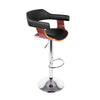 Artiss Wooden Bar Stool - Black and Wood Deals499
