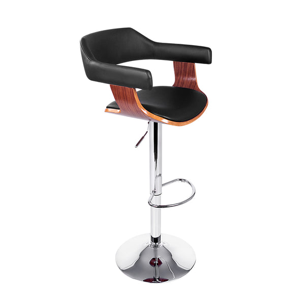 Artiss Wooden Bar Stool - Black and Wood Deals499