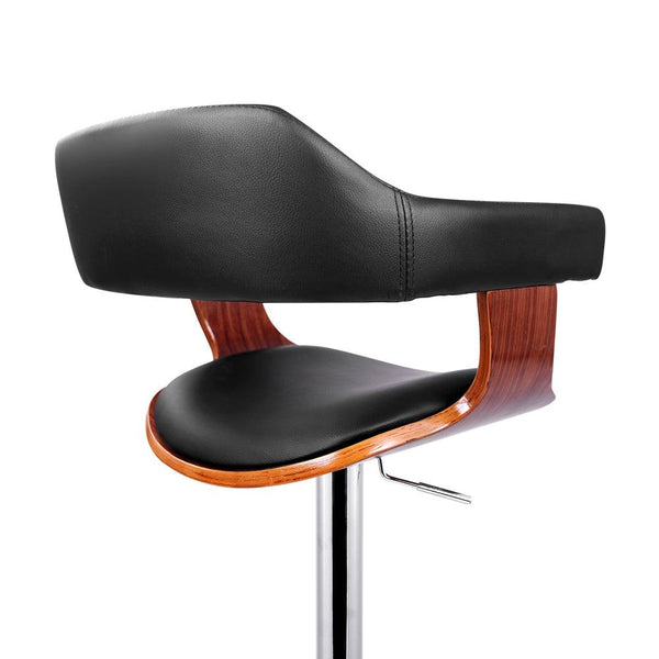 Artiss Wooden Bar Stool - Black and Wood Deals499