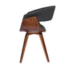 Artiss Timber Wood and Fabric Dining Chair - Charcoal Deals499