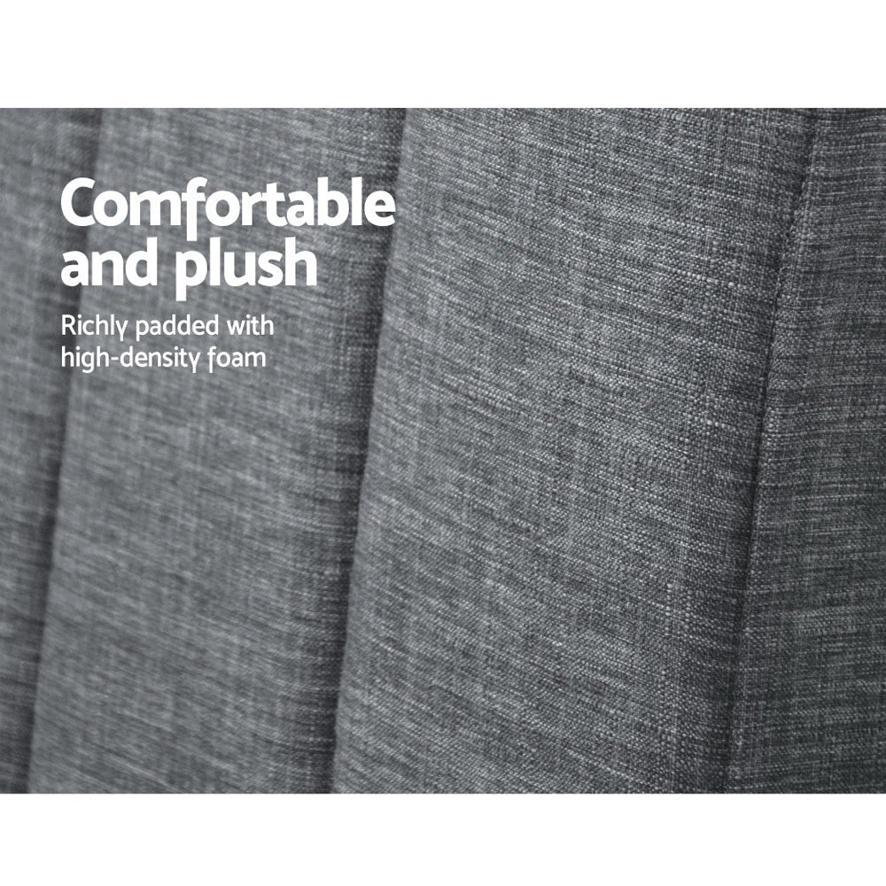 Artiss KING Size Bed Head SALA Headboard for Base Frame Linen Upholstered Deals499