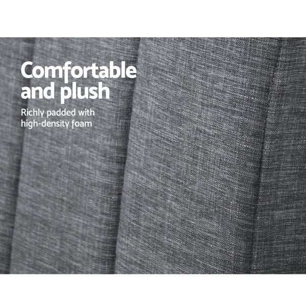 Artiss QUEEN Size Bed Head SALA Headboard for Base Frame Linen Upholstered Deals499