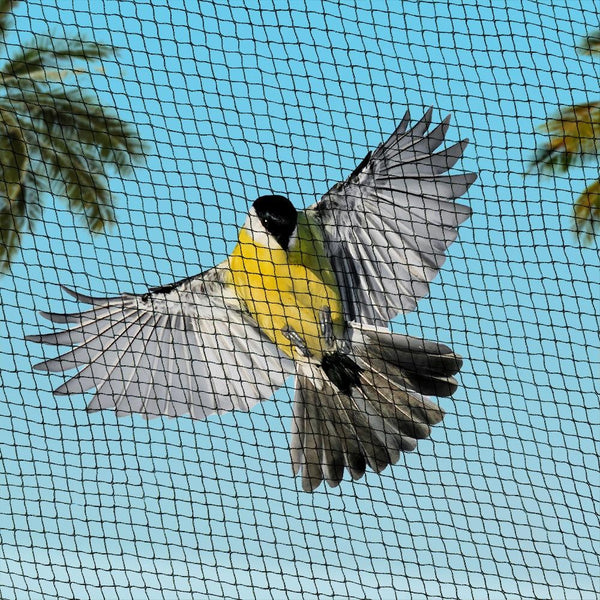 Instahut Bird Netting Net Anti Pest Commercial Fruit Trees Plant 10x20m 30GSM Deals499