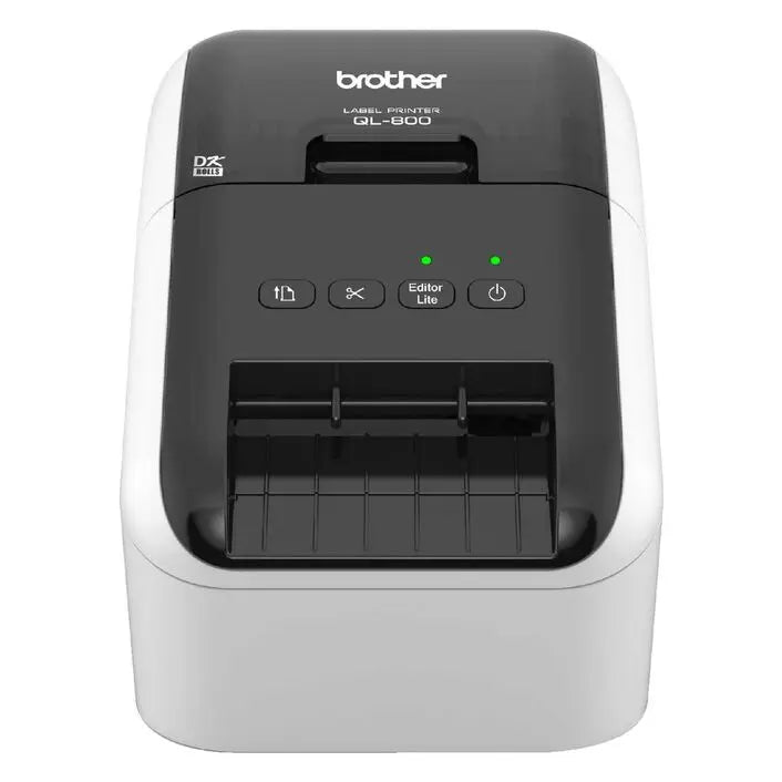 BROTHER QL-800 HIGH SPEED PROFESSIONAL PC/MAC LABEL PRINTER / UP TO 62MM WITH BLACK/RED PRINTING (*DK-22251 required) BROTHER