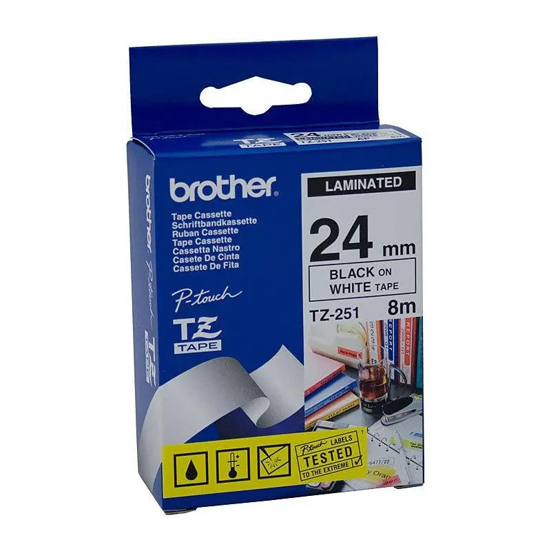 BROTHER TZe251 Labelling Tape BROTHER