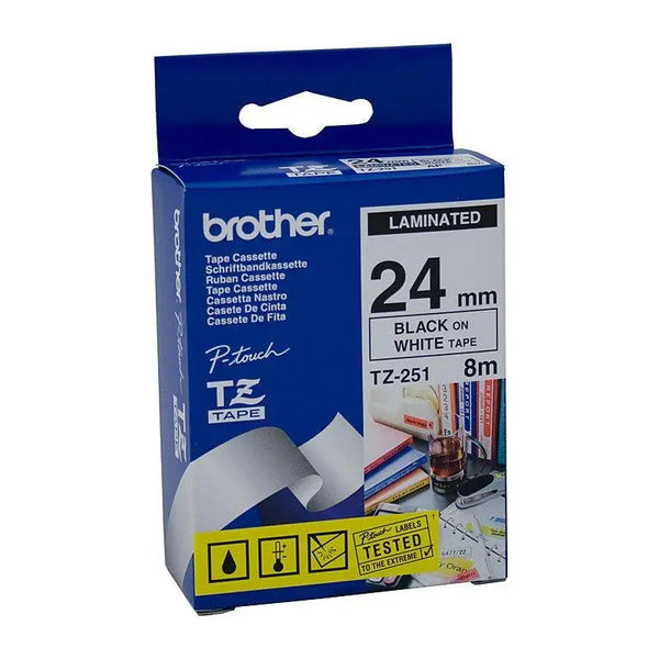 BROTHER TZe251 Labelling Tape BROTHER