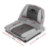 Seamanship Set of 2 Folding Swivel Boat Seats - Grey & Charcoal Deals499