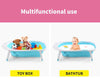 Baby Bath Tub Infant Toddlers Foldable Bathtub Folding Safety Bathing Shower GN Deals499