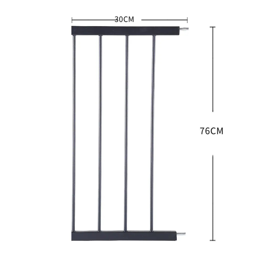 Baby Kids Pet Safety Security Gate Stair Barrier Doors Extension Panels 30cm BK Deals499