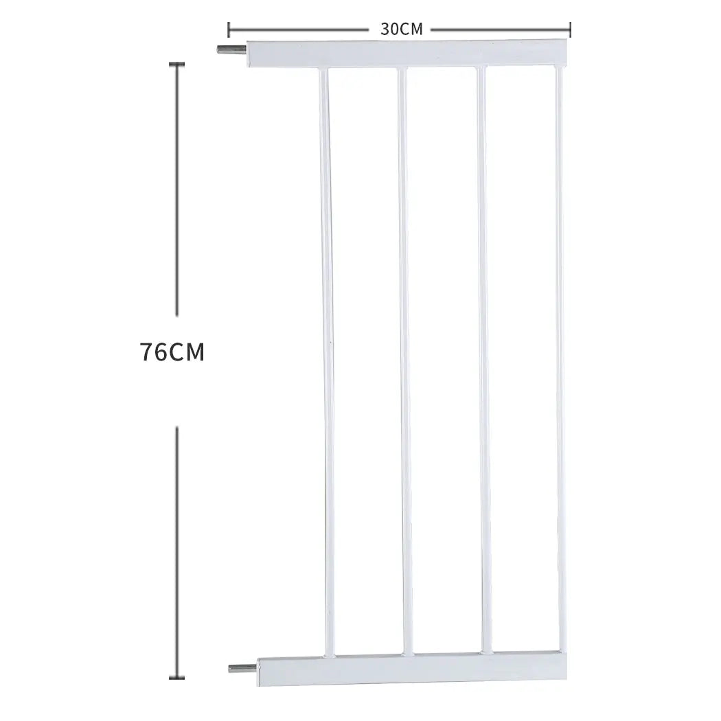 Baby Kids Pet Safety Security Gate Stair Barrier Doors Extension Panels 30cm WH Deals499