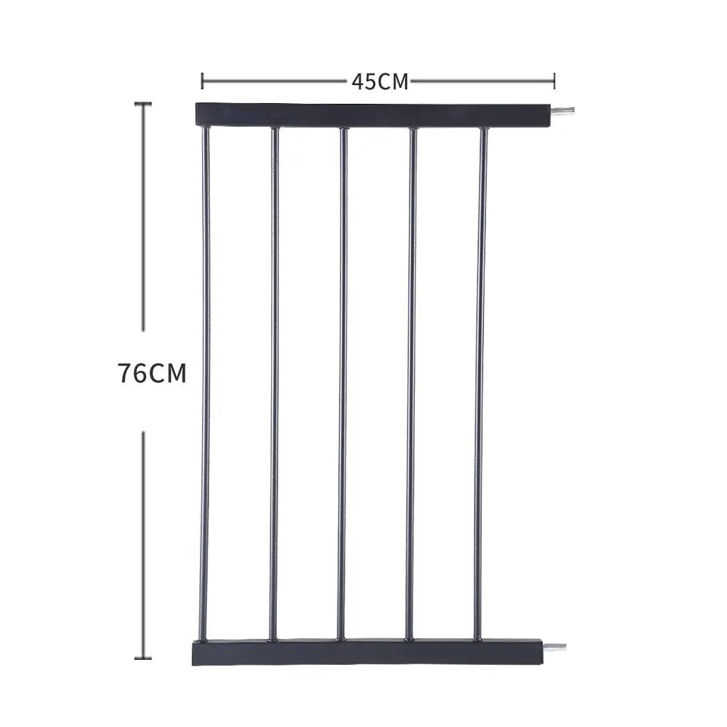 Baby Kids Pet Safety Security Gate Stair Barrier Doors Extension Panels 45cm BK Deals499