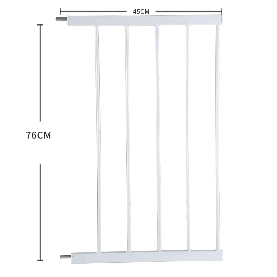 Baby Kids Pet Safety Security Gate Stair Barrier Doors Extension Panels 45cm WH Deals499