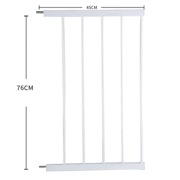 Baby Kids Pet Safety Security Gate Stair Barrier Doors Extension Panels 45cm WH Deals499