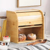 Bamboo Bread Box / Storage Box - 2 compartments Deals499