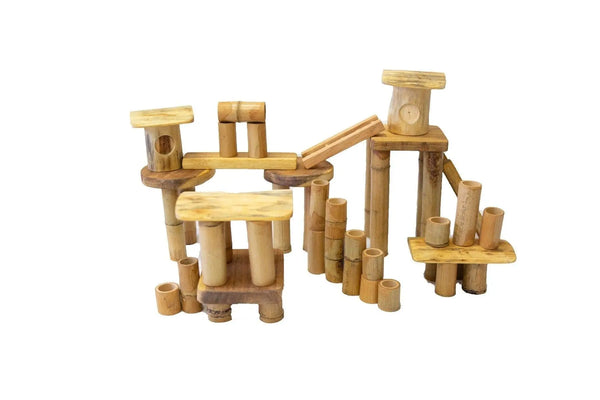 Bamboo building set 50 pcs Deals499