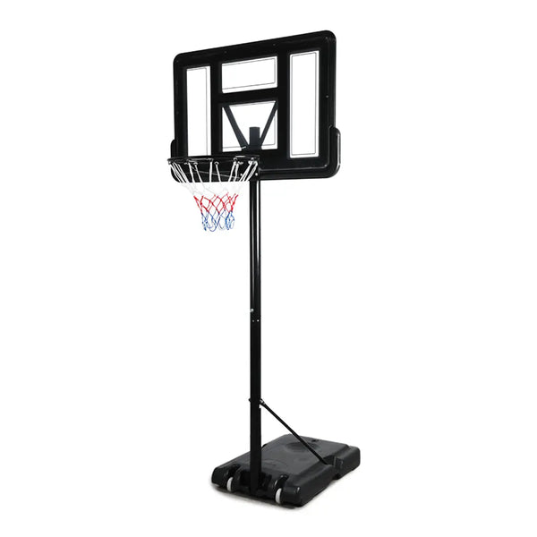 Basketball Hoop Stand System Portable 3.05M Height Adjustable Net Ring In Ground Deals499