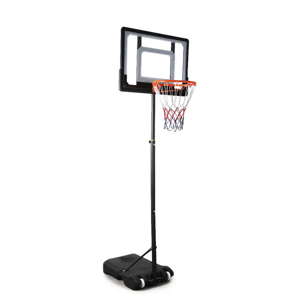 Basketball Hoop Stand System Ring Portable 2.1M Adjustable Height Kids In Ground Deals499