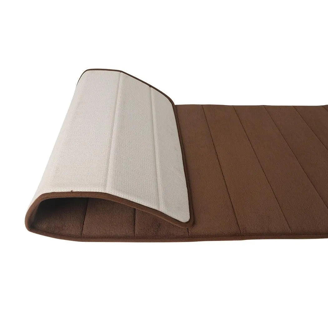 Bath Mat Anti Slip Bathroom Shower Mat Thick Soft Fast Drying 160 x 50 cm Deals499