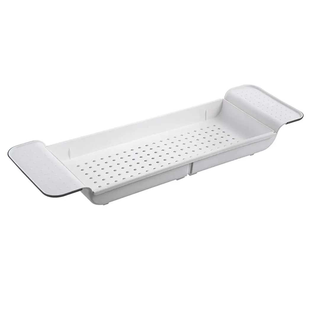 Bath Tub Caddy Toy Organizer Basket Rack Safe White Storage Kids Baby Holder Deals499