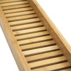Bathroom Bamboo Bath Caddy Book Wine Glass Holder Tray Over Bathtub Rack Support Deals499