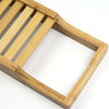 Bathroom Bamboo Bath Caddy Book Wine Glass Holder Tray Over Bathtub Rack Support Deals499