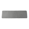 Bathroom Mats Floor Mat Bath Anti Slip Toilet Carpet Meomory Foam Large Grey Deals499