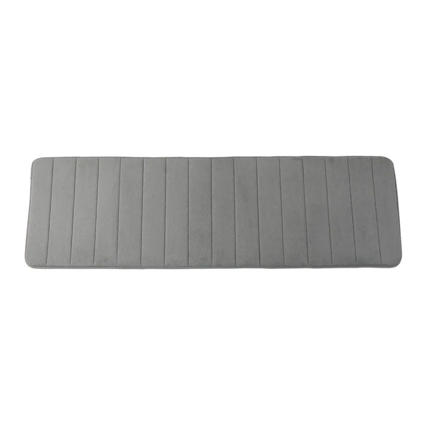 Bathroom Mats Floor Mat Bath Anti Slip Toilet Carpet Meomory Foam Large Grey Deals499