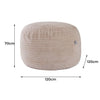 Bean Bag Refill Chairs Couch Extra Large Lounger Indoor Lazy Sofa Cream Deals499