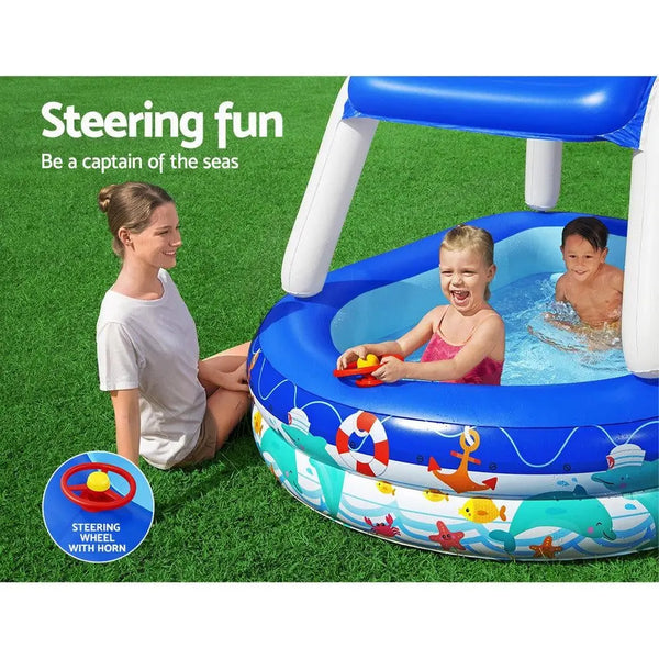Bestway Kids Play Pools Above Ground Inflatable Swimming Pool Canopy Sunshade Deals499