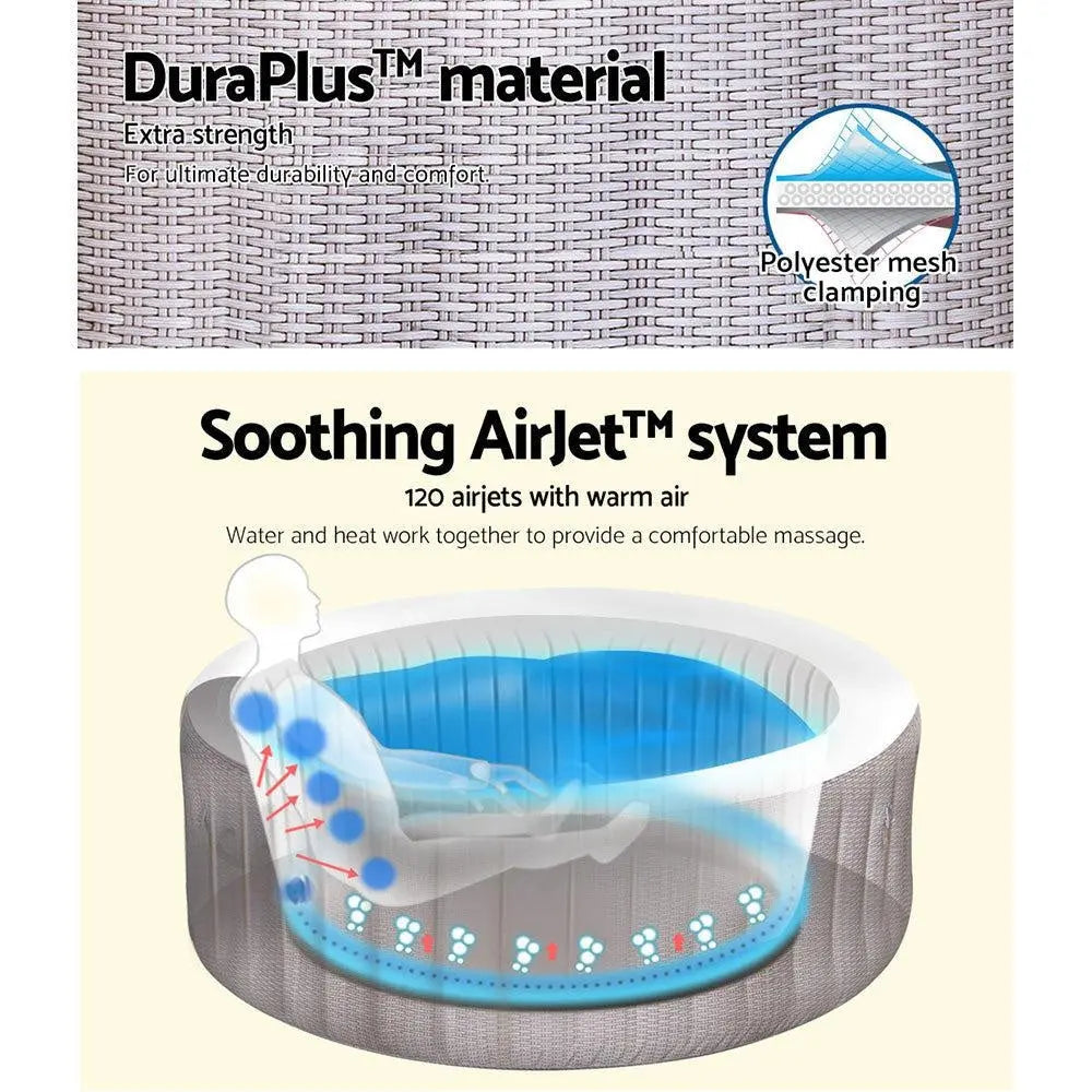 Bestway Spa Pool Massage Hot Tub Inflatable Portable Spa Outdoor Bath Pools Deals499
