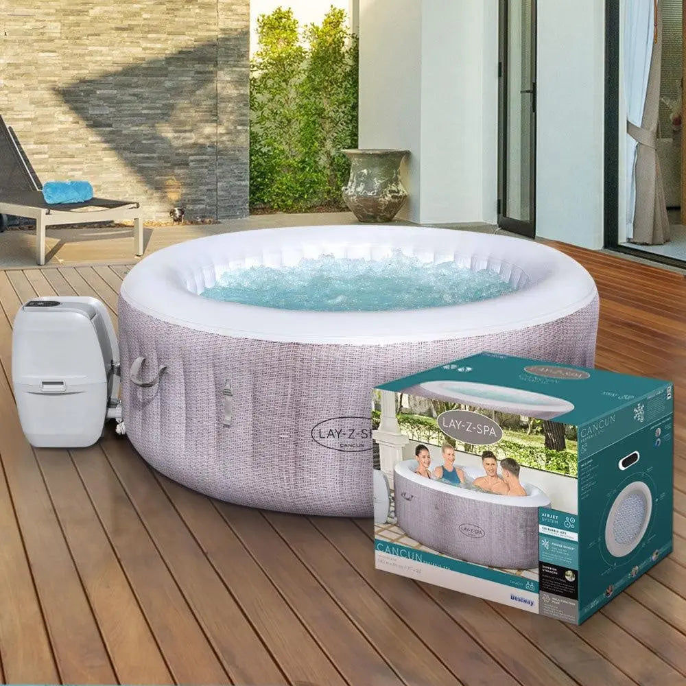 Bestway Spa Pool Massage Hot Tub Inflatable Portable Spa Outdoor Bath Pools Deals499