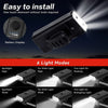 Bike 360 Light Front USB Rechargeable 1000 Lumen IPX4 Waterproof and Built in 2500mAh Powerbank Led Bicycle Lighting Deals499