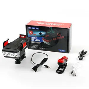 Bike LED Light 550LM Front and Back USB Rechargeable with 4000mAh Power Bank and IPX4 Waterproof Deals499