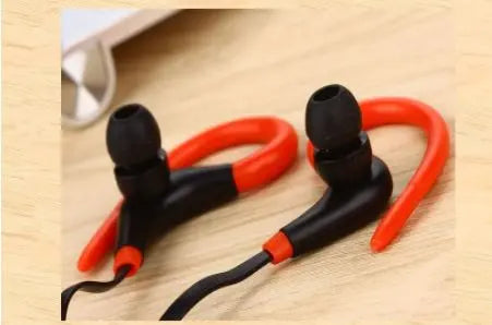 Bluetooth Earphones Ear Hook Red Deals499