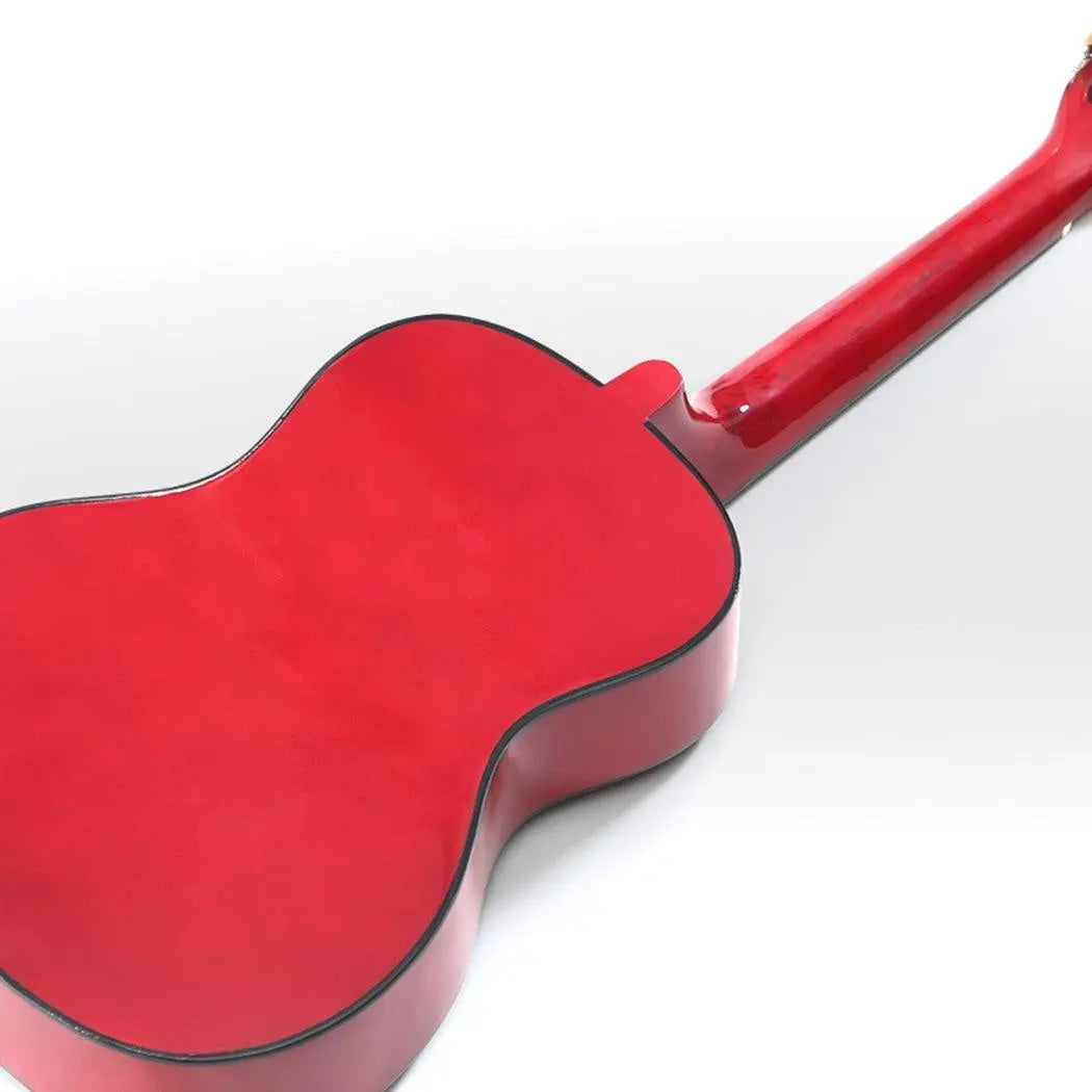 BoPeep 34 Inch Wooden Folk Acoustic Guitar Classical Cutaway Steel String w/ Bag Deals499