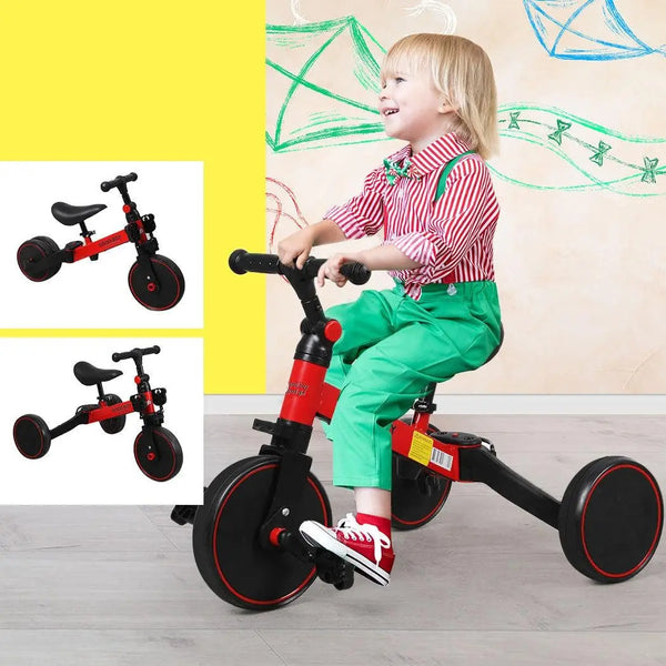 BoPeep 3in1 Kids Tricycle Toddler Balance Bike Ride on Toys Toddler Push Trike Deals499