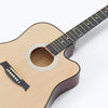 BoPeep 41 Inch Wooden Folk Acoustic Guitar Classical Cutaway Steel String w/ Bag Deals499