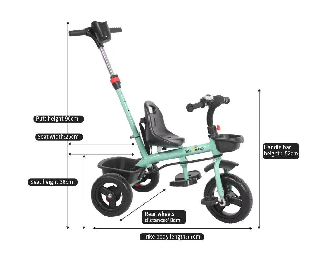 BoPeep Baby Walker Kids Tricycle Ride On Trike Bike Toddler Balance Bicycle Deals499