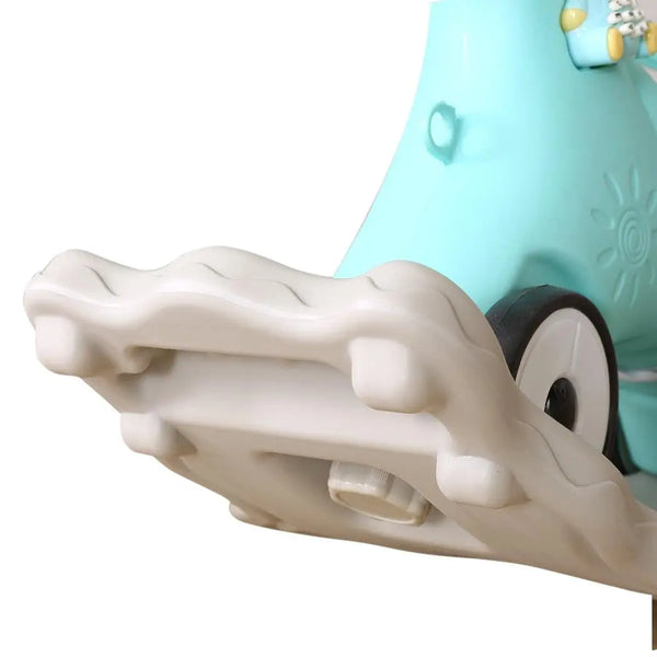 BoPeep Kids 4-in-1 Rocking Horse Toddler Baby Horses Ride On Toy Rocker Green Deals499