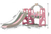 BoPeep Kids Slide Swing Basketball Ring Activity Center Toddlers Play Set Pink Deals499
