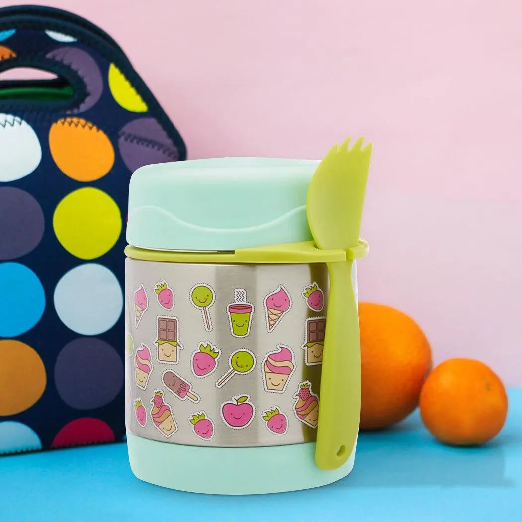 Braised beaker Kid Stainless Vacuum Insulated Food Jar Container Funtainer 300ml Deals499