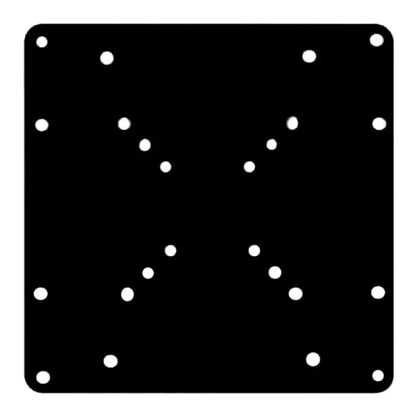 Brateck LCD 200X200 VESA Extension Plate Fit most 23'- 42' LED, LCD, Plasma flat panel TVs , Weight Capacity Up to 30kg BRATECK