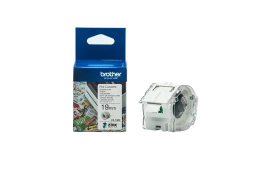 Brother CZ-1003 Full Colour continuous label roll, 19mm wide to Suit VC-500W BROTHER