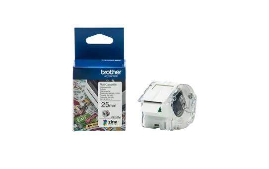 Brother CZ-1004 Full Colour continuous label roll, 25mm wide to Suit VC-500W BROTHER