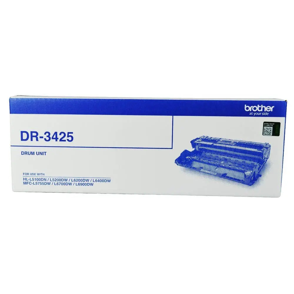 Brother DR-3425 Drum Unit -To Suit HL-L5100DN/L5200DW/L6200DW/L6400DW & MFC-L5755DW/L6700DW/L6900DW BROTHER