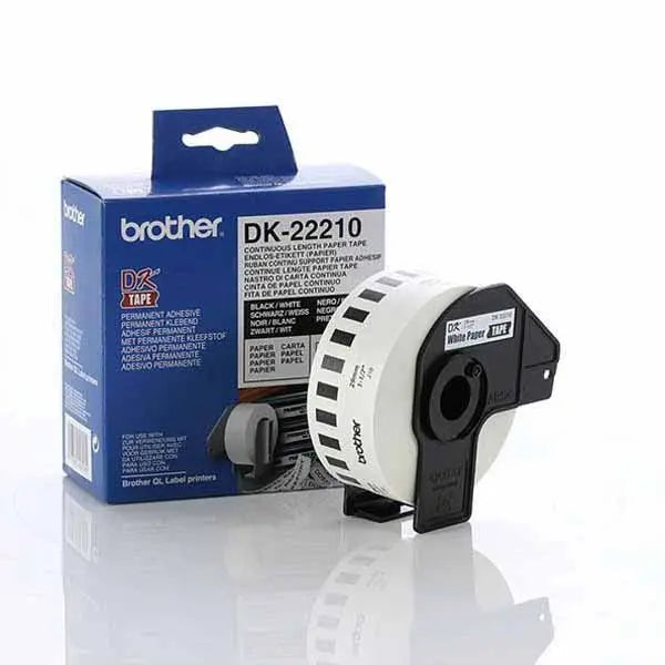 Brother White Cont. Paper Roll Direct Thermal Roll 2.9x 30.5m BROTHER