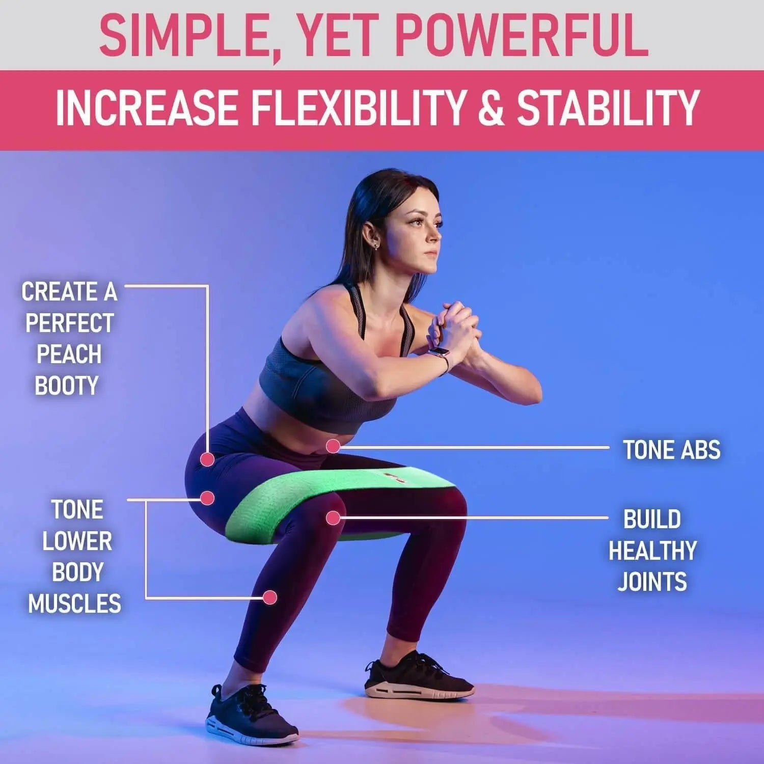 Bundle 15 Pcs Resistance Tube Booty Bands Set Pink Blue Camo Deals499